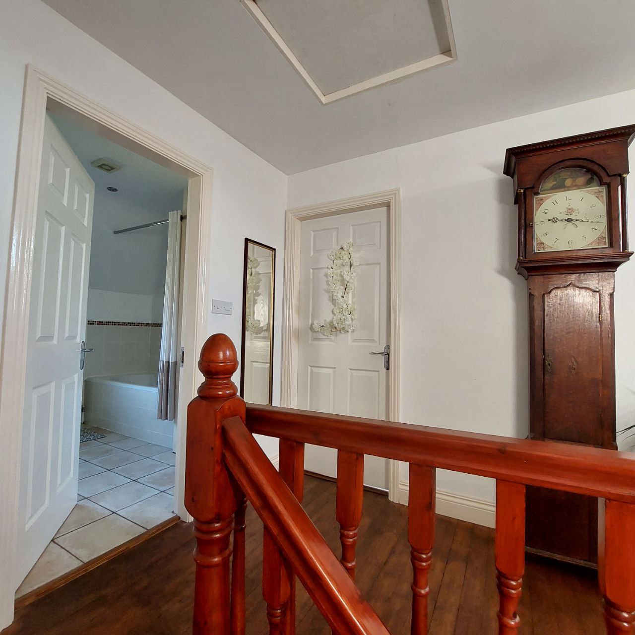 Entrance to bath upstairs