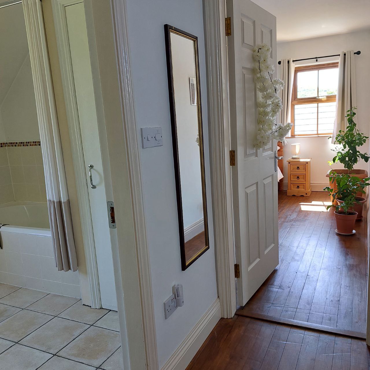 Dubble bed room upstairs